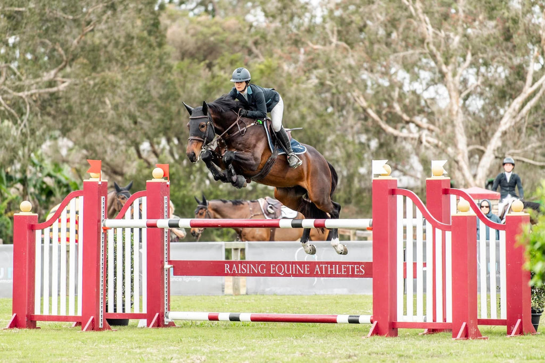 Chris and Gabby Chugg at Chuggy Equestrian AUS