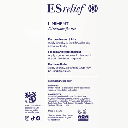 ES Relief Liniment - Coming Soon